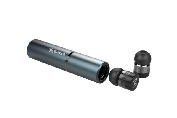 EARBUDS INN5 V5.0 TRUE WIRELESS BLUETOOTH GRAY XPOWER -20213