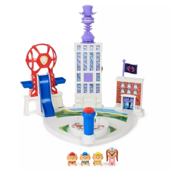 Paw Patrol The Mighty Movie Liberty & Jr Patroller Playset