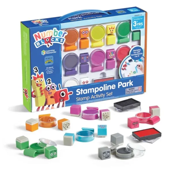 مجموعة نشاط طوابع Stampoline Park Numberblocks
