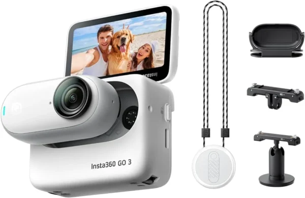Insta360 Action Cam Go3 Flip Screen 64 GB Action Kit