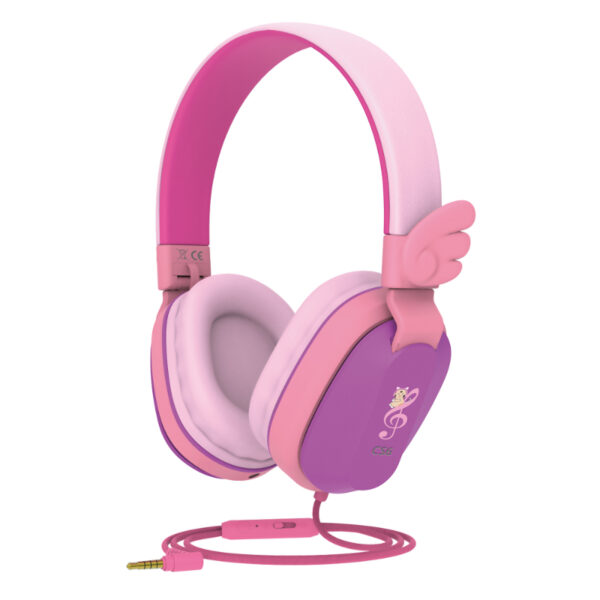 Kids Wired Headphones (Purple-Pink)