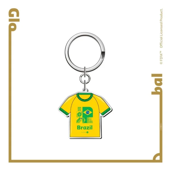 National Pride Keychain-BRAZIL
