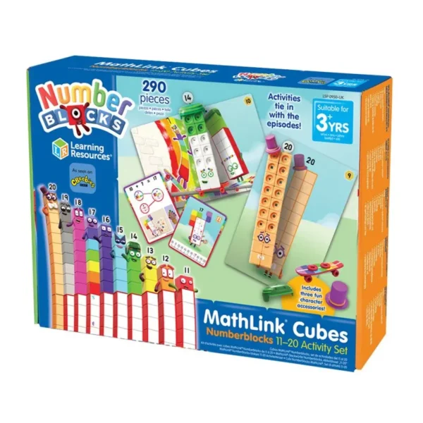 Mathlink؟ مكعبات الأرقام مجموعة الأنشطة 11-20