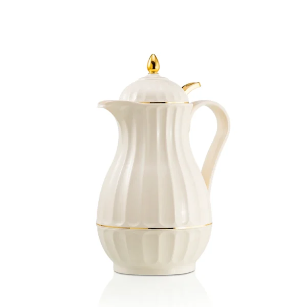 روز ثيرموس ثيرموس RS-345 دورق تفريغ الشاي RS-345 بغطاء بأزرار ضغط