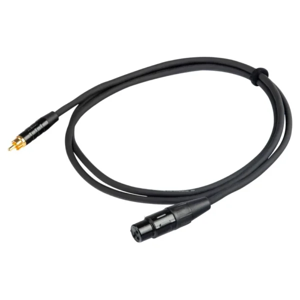 Proel SPA Ins.Cable.Rca.M+3P.XLR.F.Bk.Mt.3