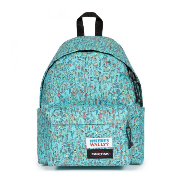 Eastpak Fall 23 مبطن بنمط Pak'r Wally باللون الأزرق