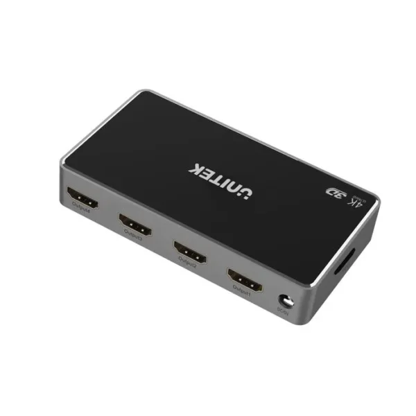 Unitek Adapter HDMI Switch 4 in 1 1.4B Direction 4K 60Hz Power