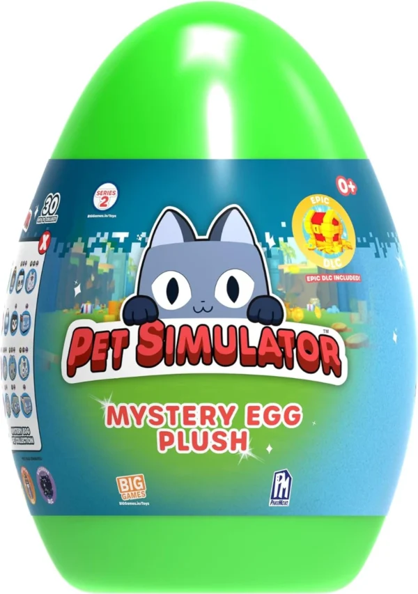 Pet Simulator X Plush Mystery Egg S2 (تباع بشكل منفصل رهنًا بالتوافر)