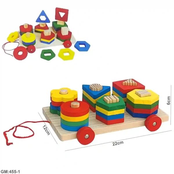 مكعبات خشبية تعليمية غازية “455-1”