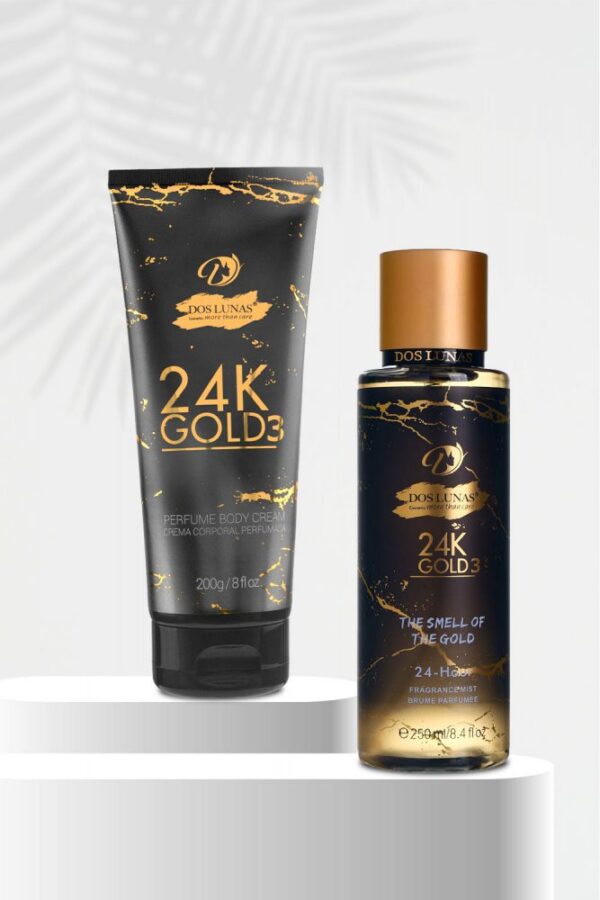 كريم معطر الجسم & عطر الجسم غولد3