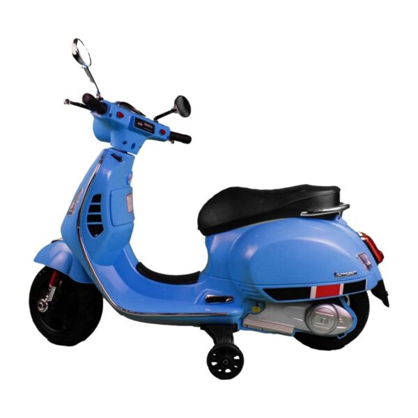 ⁦فيسبا للاطفال Vespa LX – ازرق Q-618⁩ - الصورة ⁦3⁩